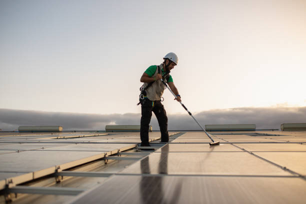 limpiar tus placas solares en Valladolid